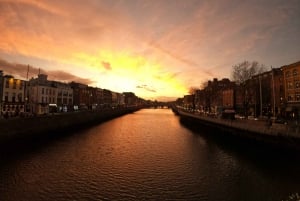 Dublin : Visite guidée privée à pied des points forts de la ville de Dublin