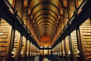 Dublin: Przyspieszony bilet do Book of Kells i zwiedzanie zamku w Dublinie