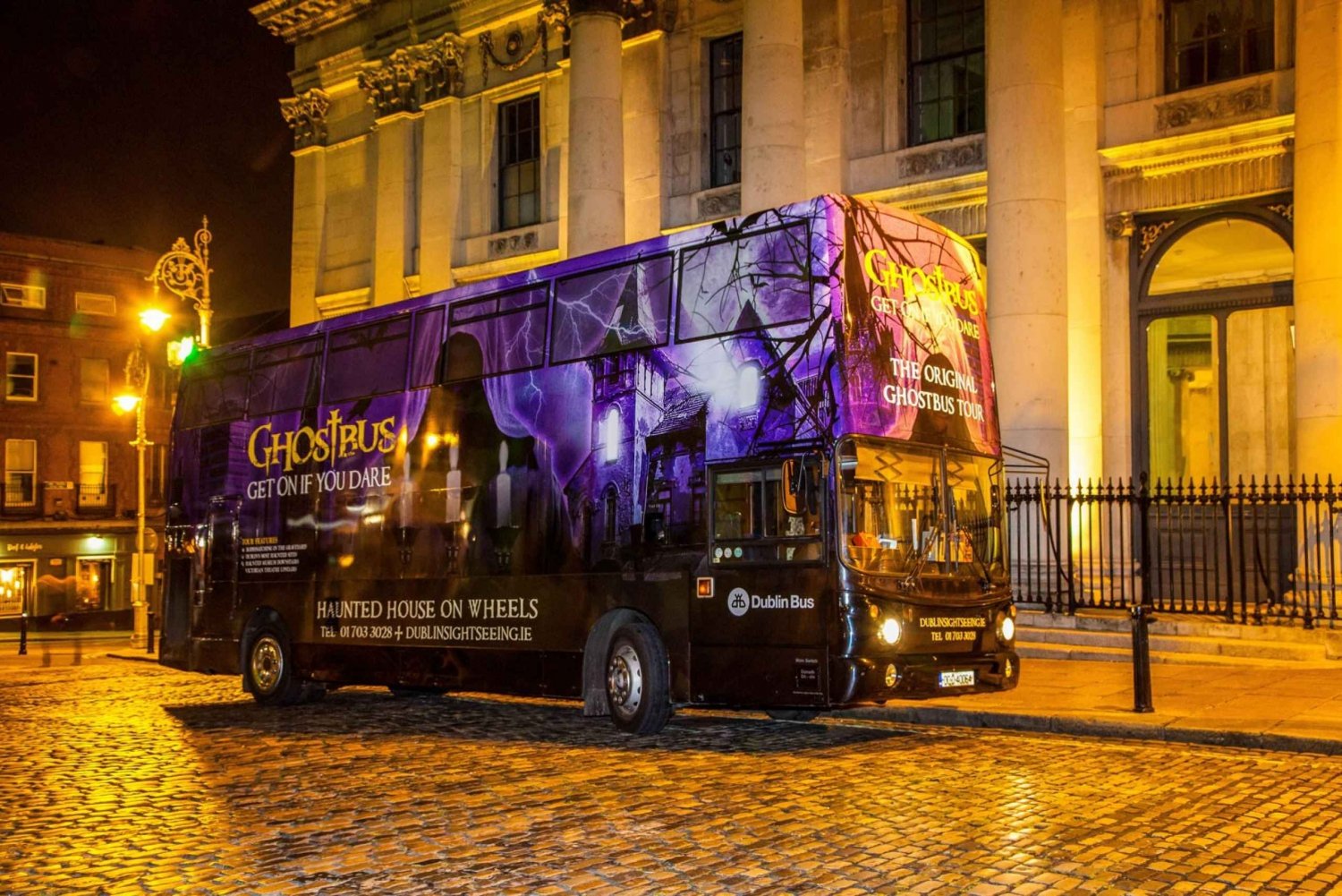 Dublin: Ghostbus Kinder Tour