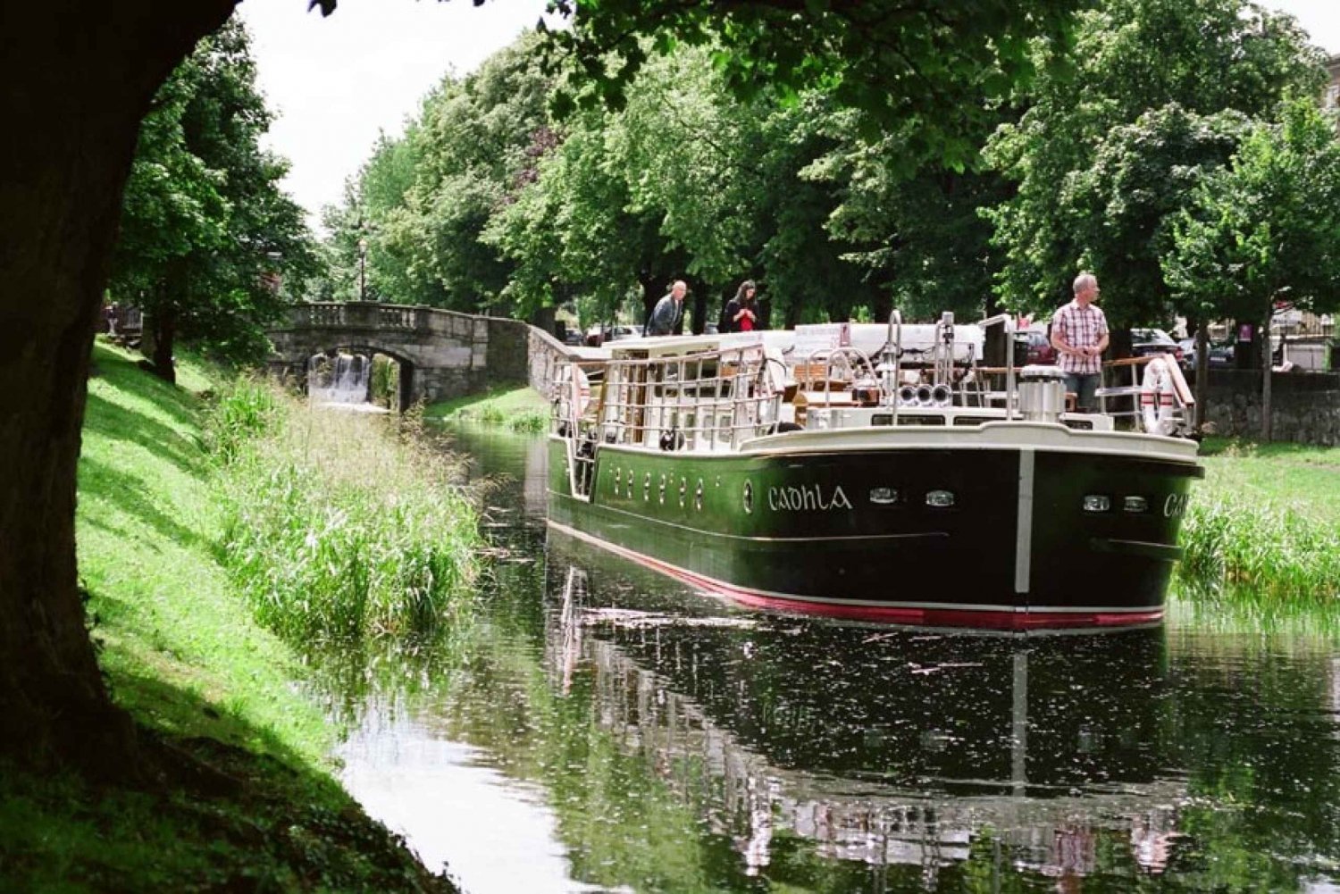 Dublin: Grand Canal-krydstogt med middag