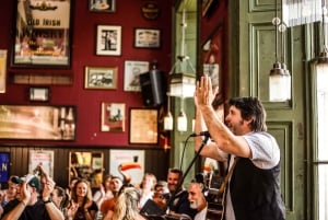 Dublin: Irsk musikk- og danseshow med danseleksjon