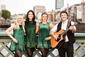 Dublin: Irsk musikk- og danseshow med danseleksjon