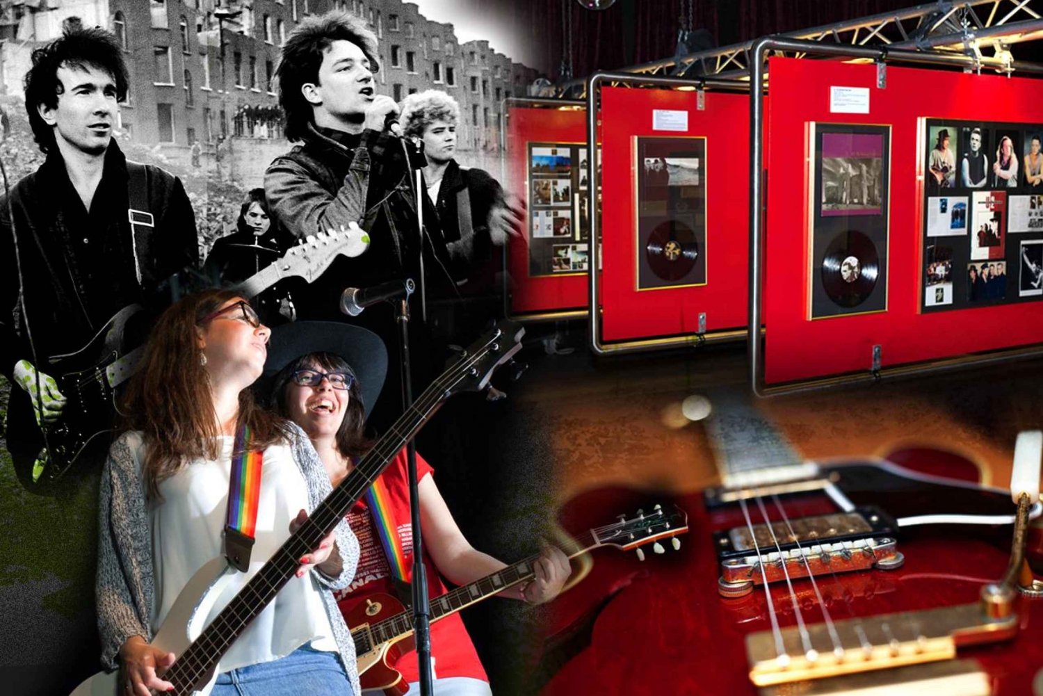 Dublin: Irish Rock 'N' Roll Museum with Tour in English