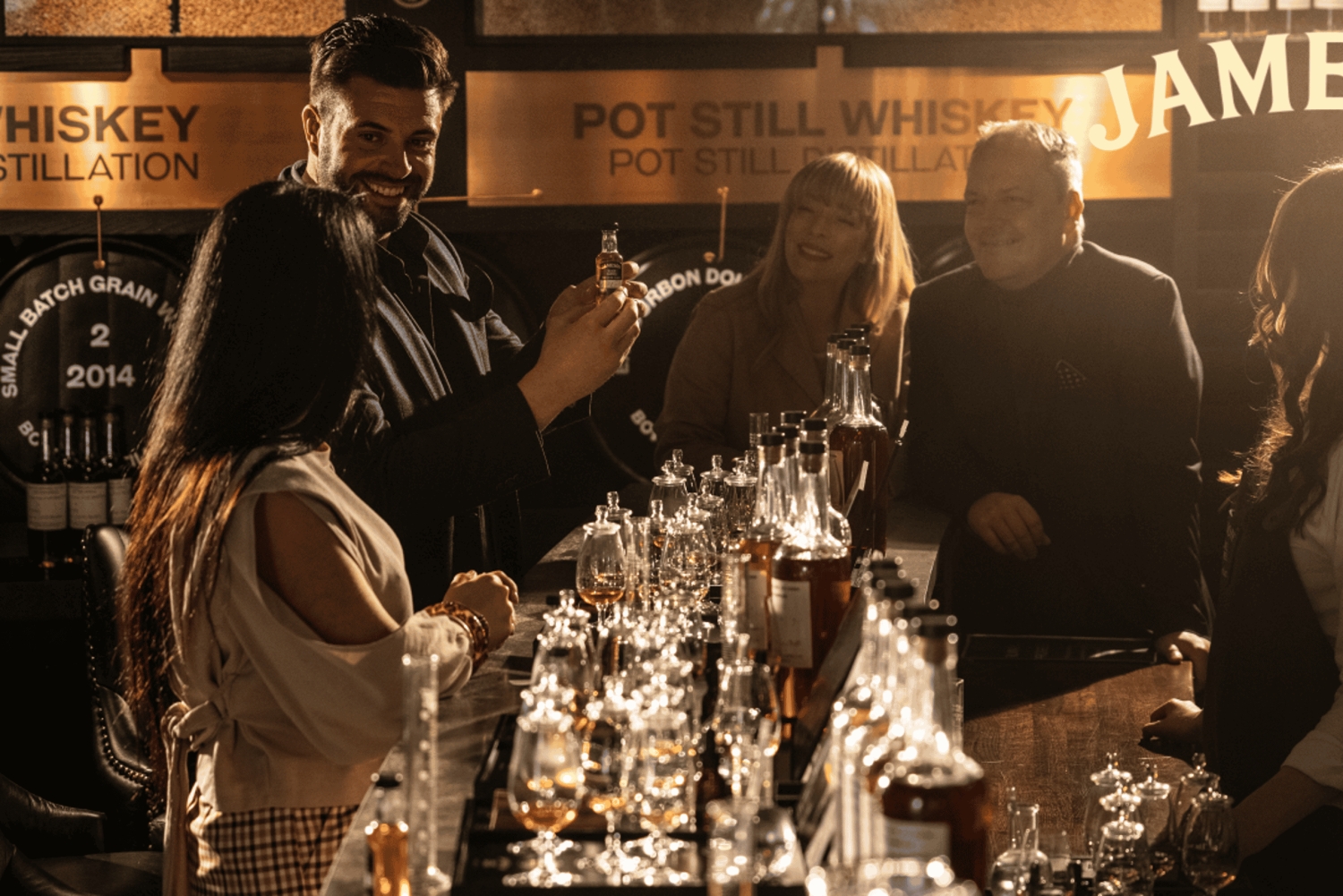 Dublin: Aula de mistura de uísque da destilaria Jameson