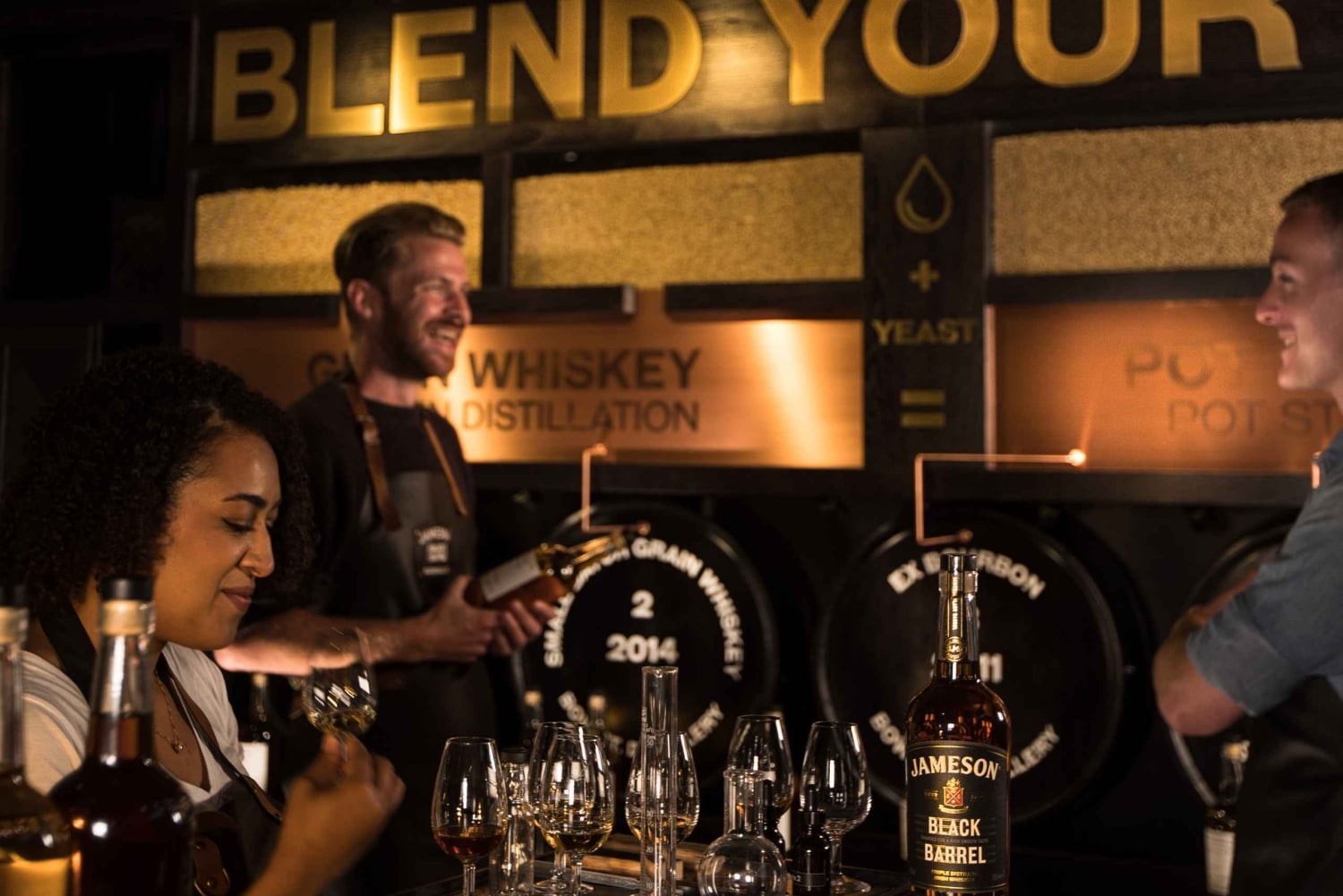 Dublin: Aula de mistura de uísque da destilaria Jameson