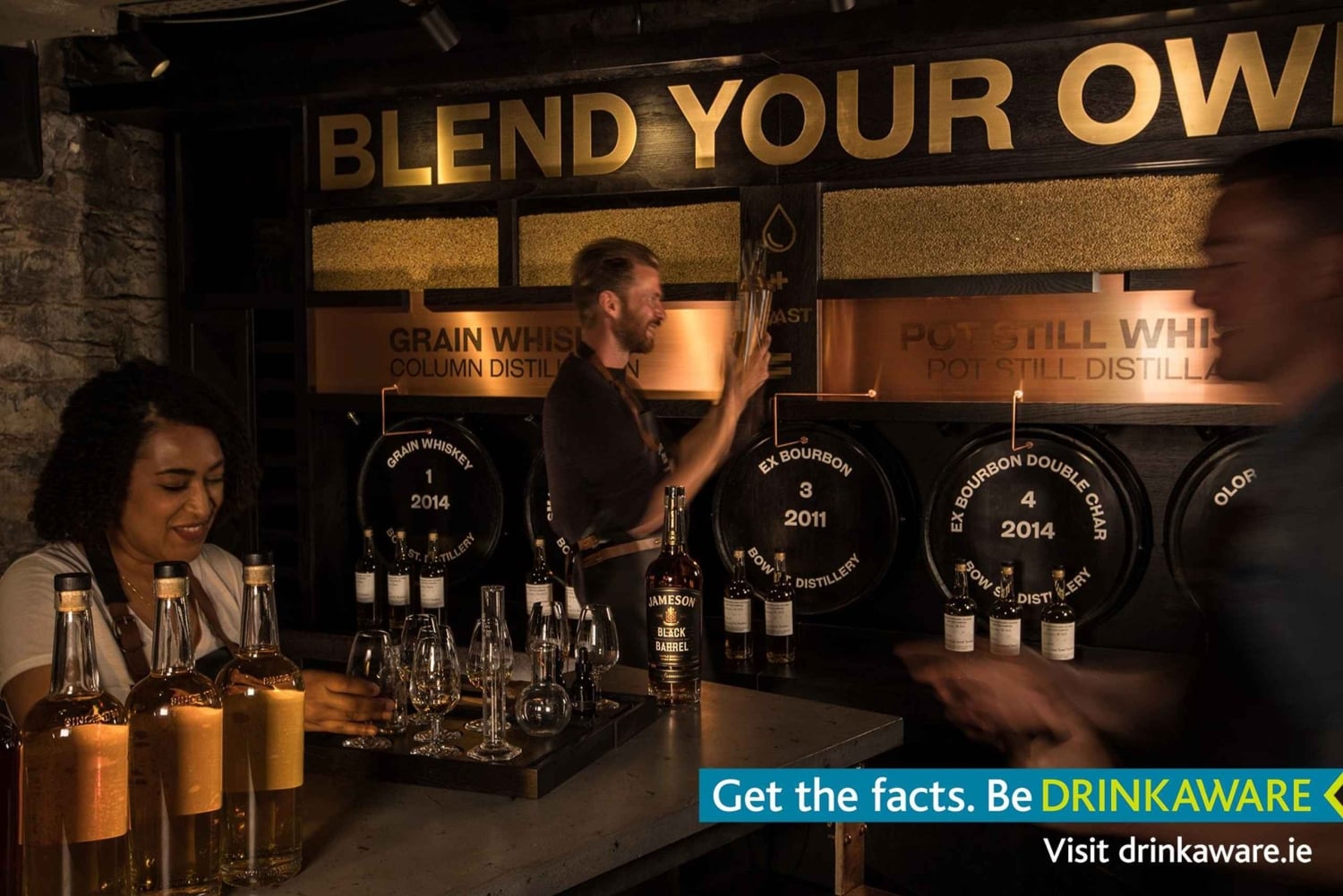 Dublin: Aula de mistura de uísque da destilaria Jameson