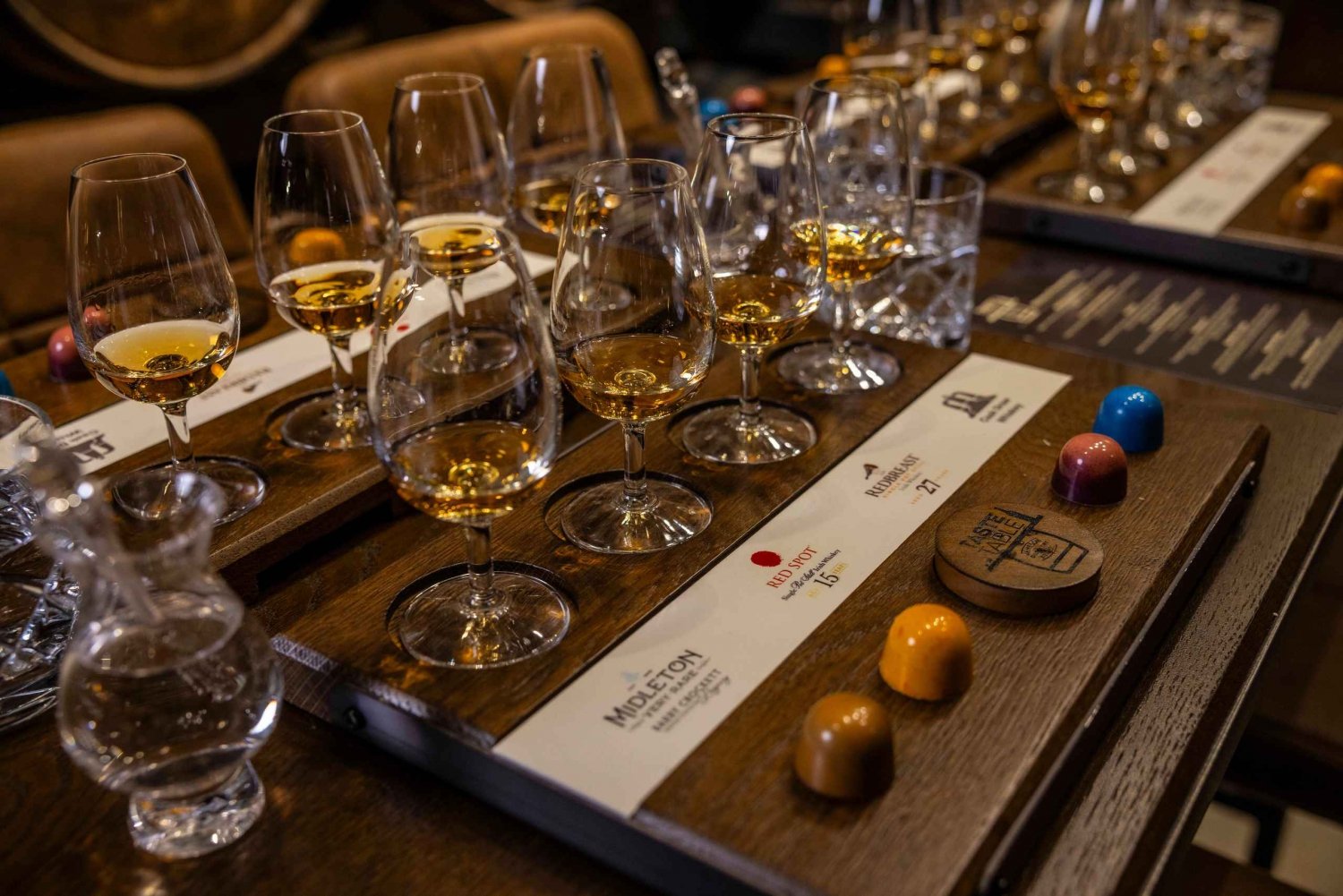 Dublin: Jameson Distillery Whiskey & Chocolate Pairing Class: Jameson Distillery Whiskey & Chocolate Pairing Class (Viski ja suklaa)