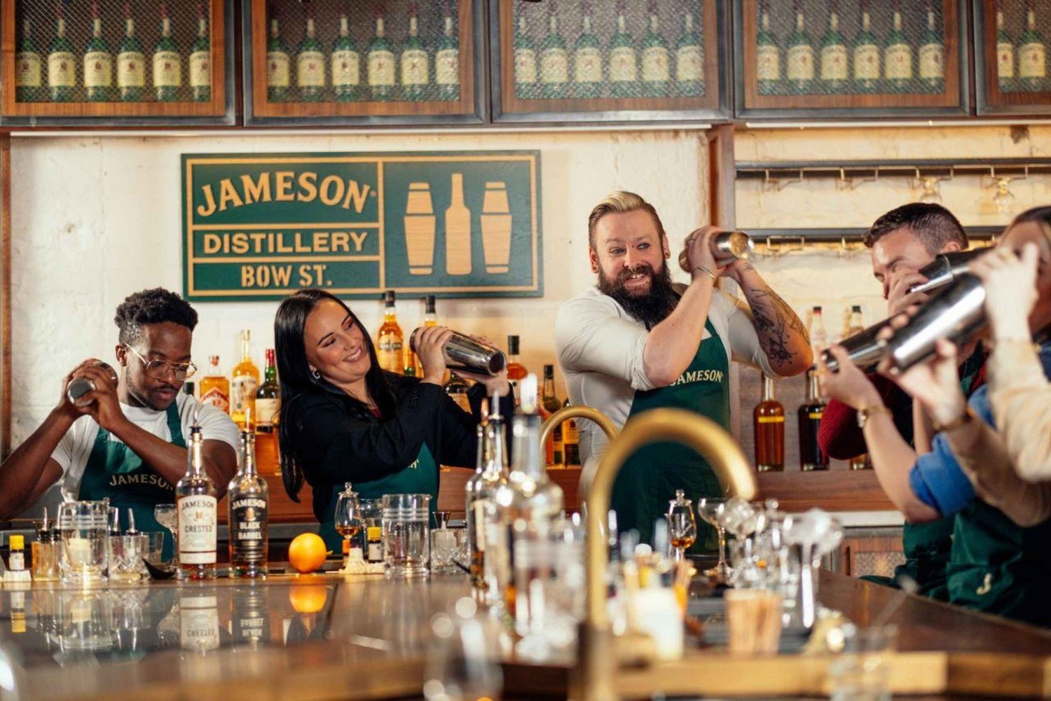 Dublino: Corso di preparazione di cocktail con il whisky della distilleria Jameson