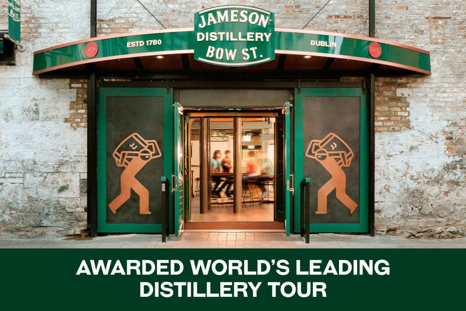 Jameson Whiskey Distillery Tour med provsmakningar