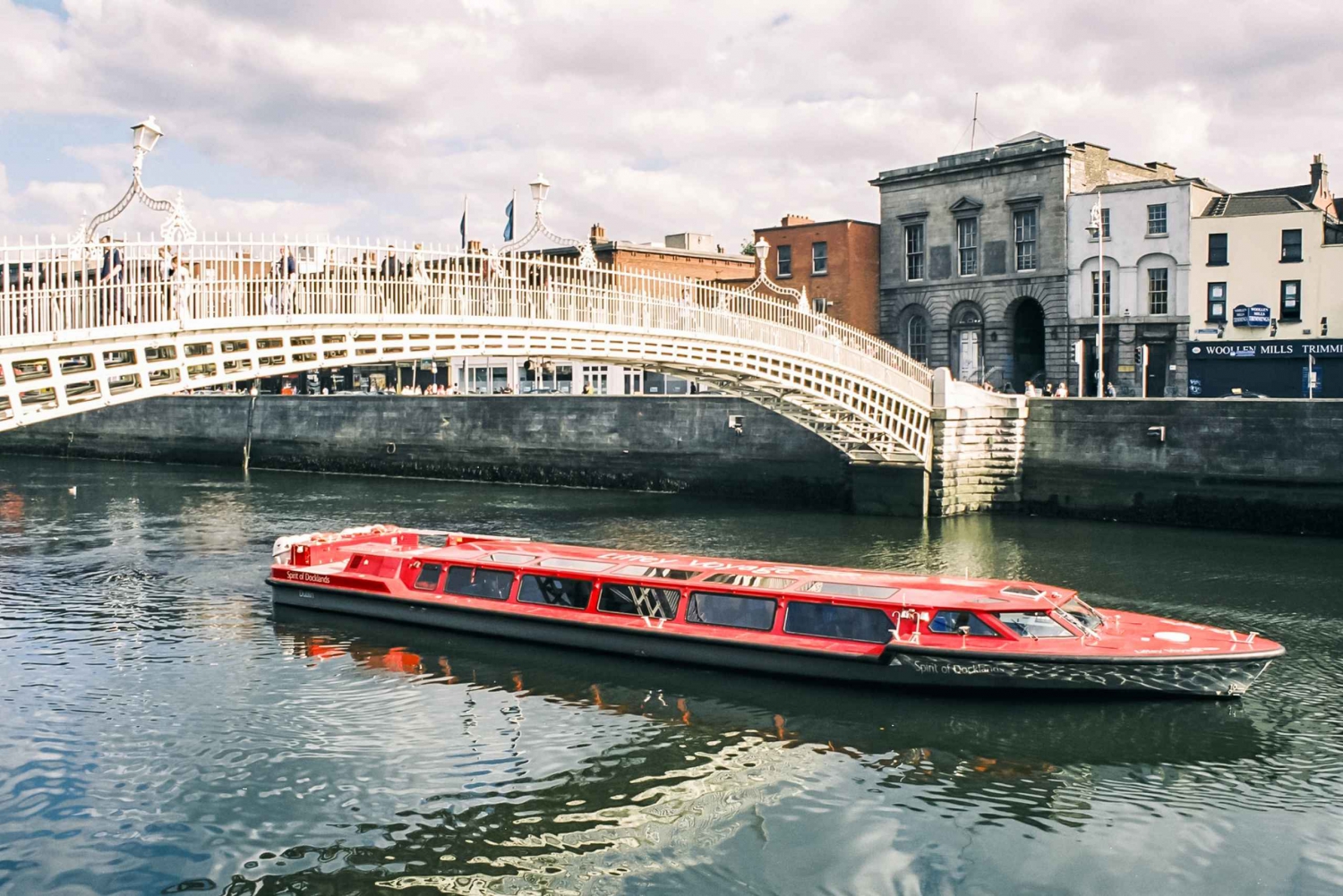 Dublin: Sightseeing-krydstogt på Liffey-floden