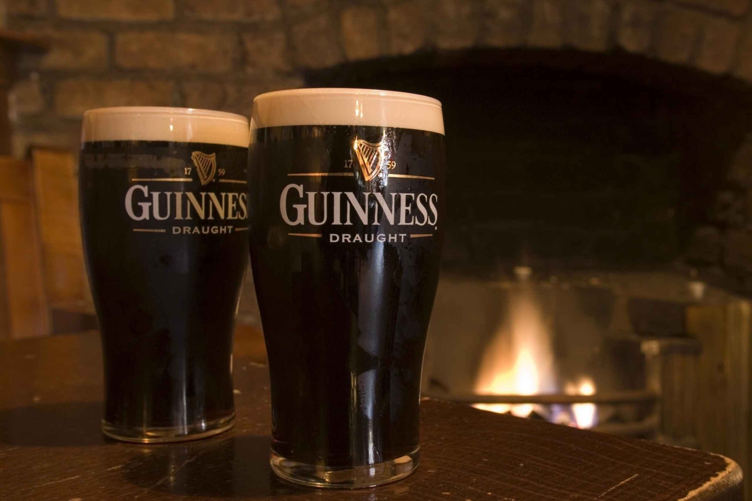 Excursão nocturna ao Temple Bar em Dublin