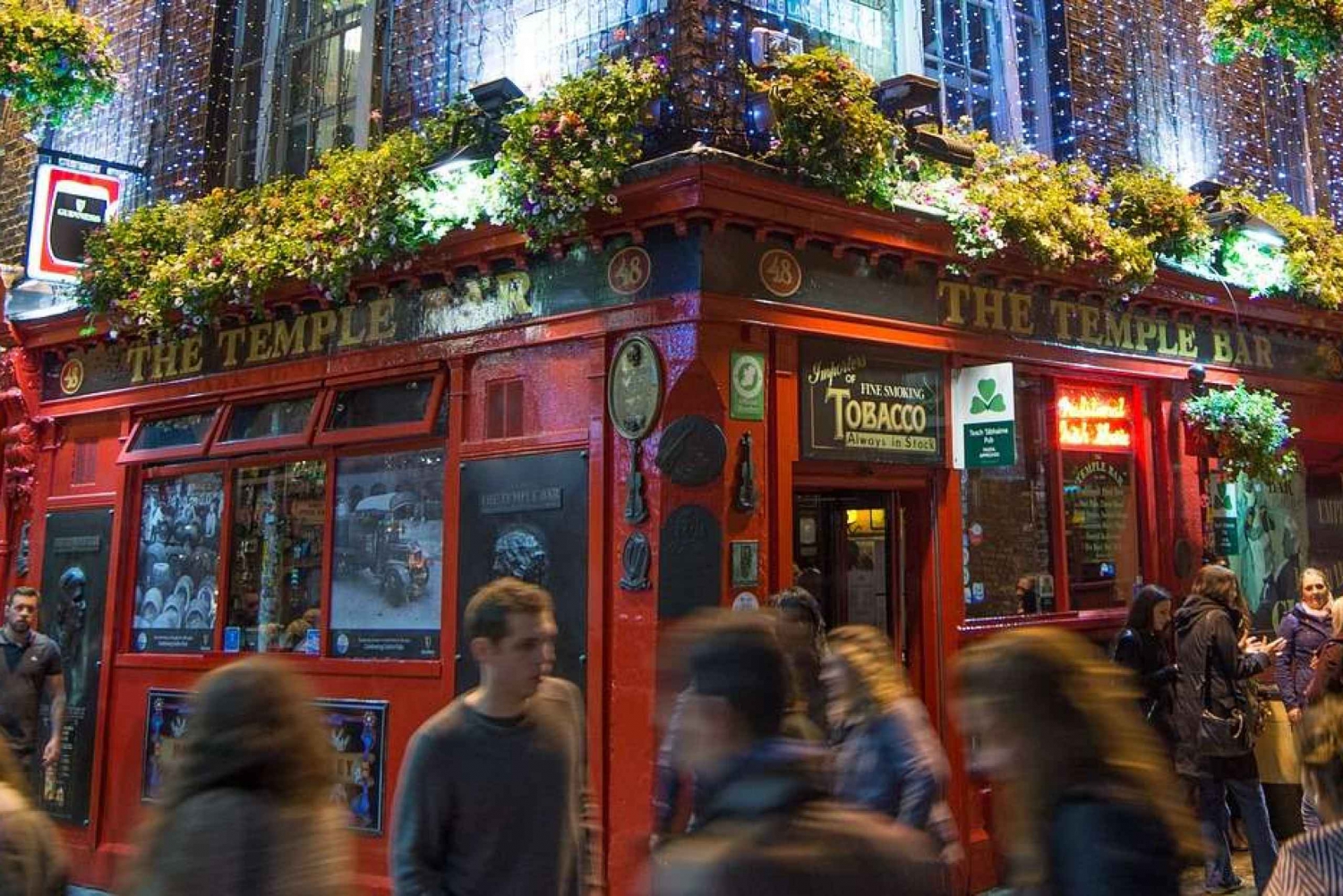 Dublino: Tour con audioguida su smartphone del Temple Bar