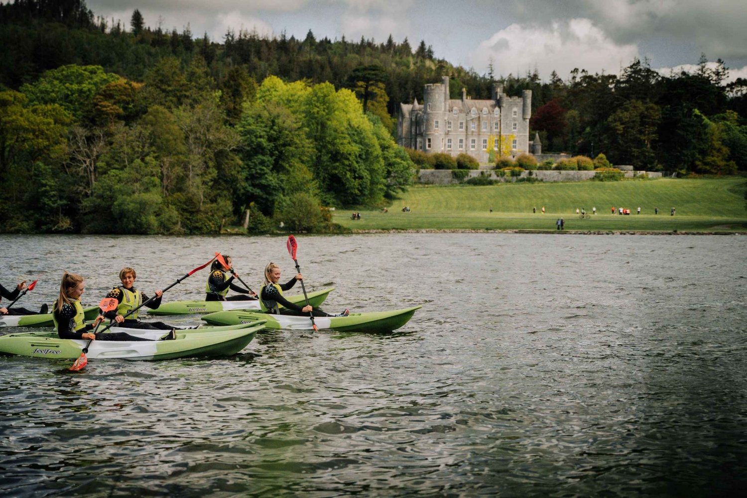 Desde Belfast: Experiencia en Kayak Sentado en la Cima