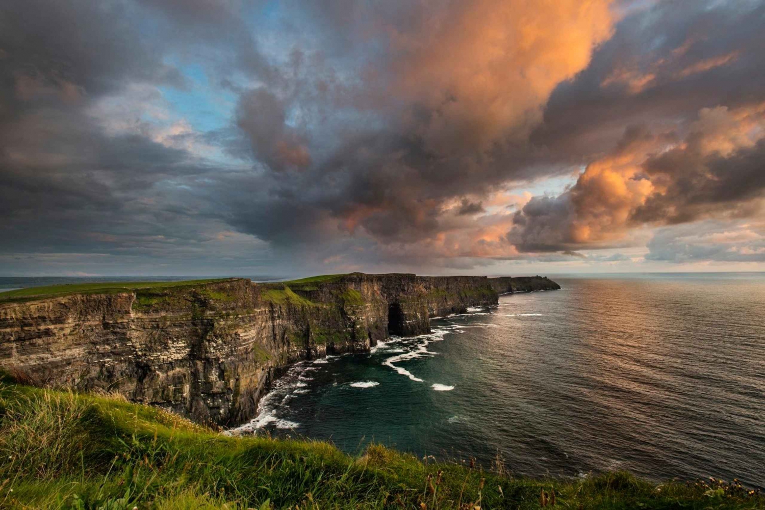Vanuit Dublin: dagtour Galway en Cliffs of Moher