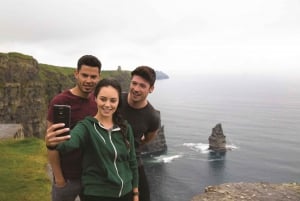 De Dublin: Excursão de 1 Dia a Galway e Falésias de Moher