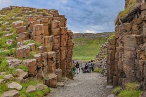 From Dublin: Giant's Causeway, Dark Hedge & Belfast Tour
