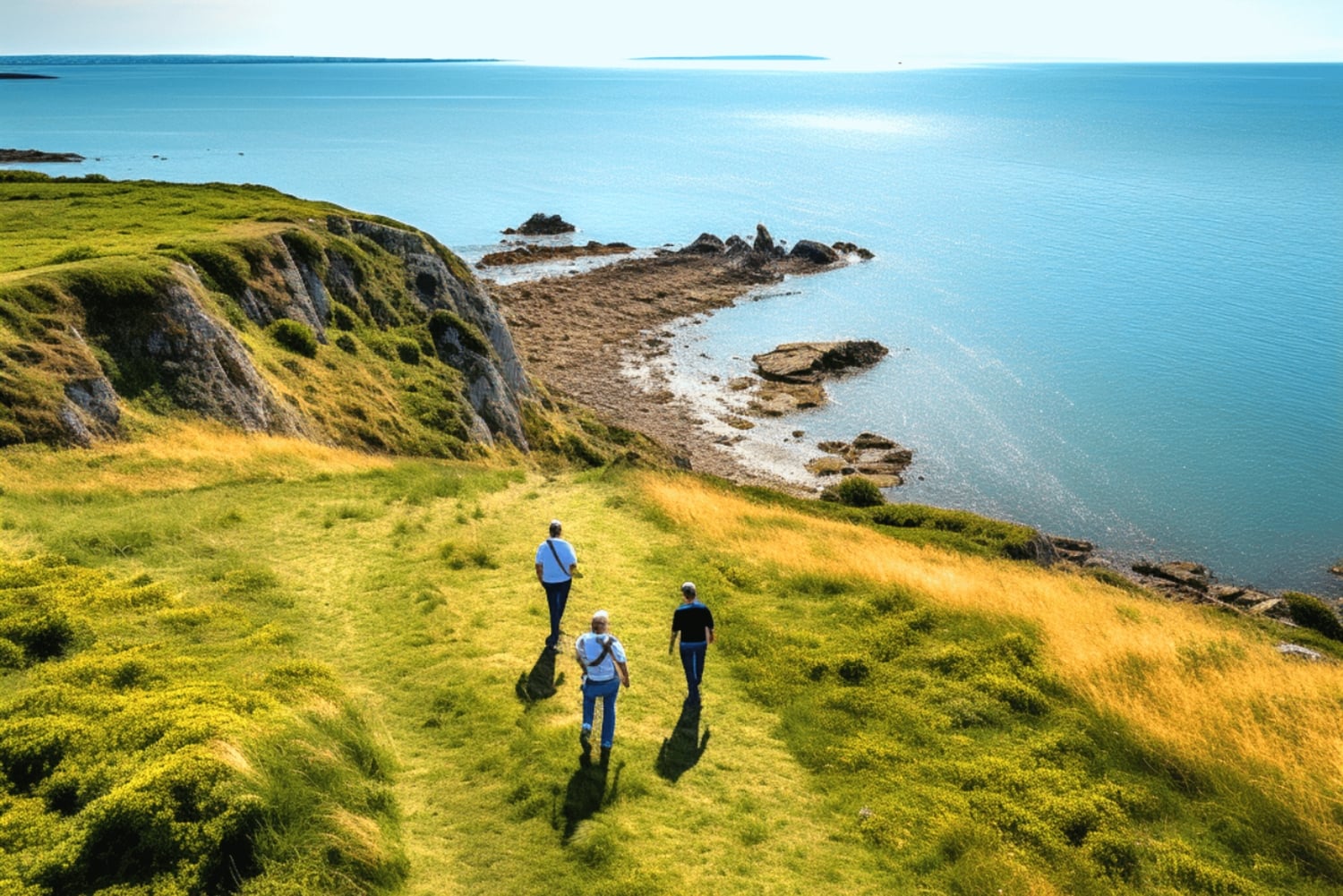 Paseo por la costa de Howth