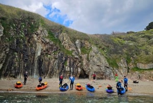 Howth: Begeleide zeekajaktocht naar de vuurtoren van Baily met foto's