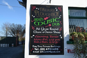 Dublín: Espectáculo Nocturno Irlandés en el Pub Merry Ploughboy