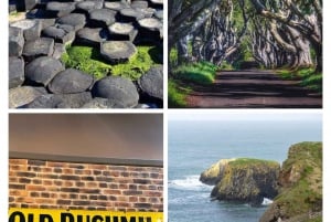 Private luxury tour of Belfast & giants causeway tickets inc