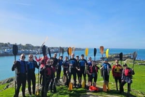 Kayak da mare dalla spiaggia di Killiney all'isola di Dalkey