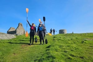 Havskajakpaddling från Killiney Beach till Dalkey Island