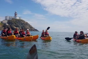 Howth: Caiaque no mar guiado até o farol de Baily com fotos