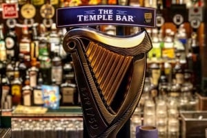 Officiell stadsvandring i Temple Bar i Dublin med Guinness