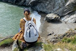 ウィックローアザラシのガイド付きクリフウォークとピクニック付きタウンツアー