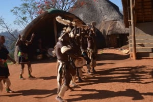 Durban: Tour del villaggio culturale di Phezulu e del parco dei rettili