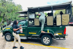 Hluhluwe-Imfolozi: safári de um dia com os cinco grandes