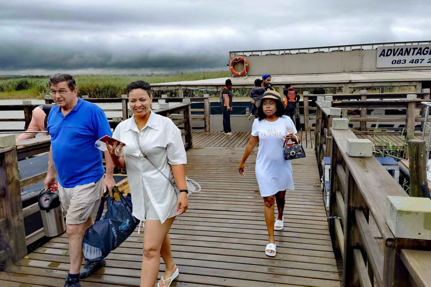 Santa Lucía: paseo en barco y a pie por el parque de iSimangaliso