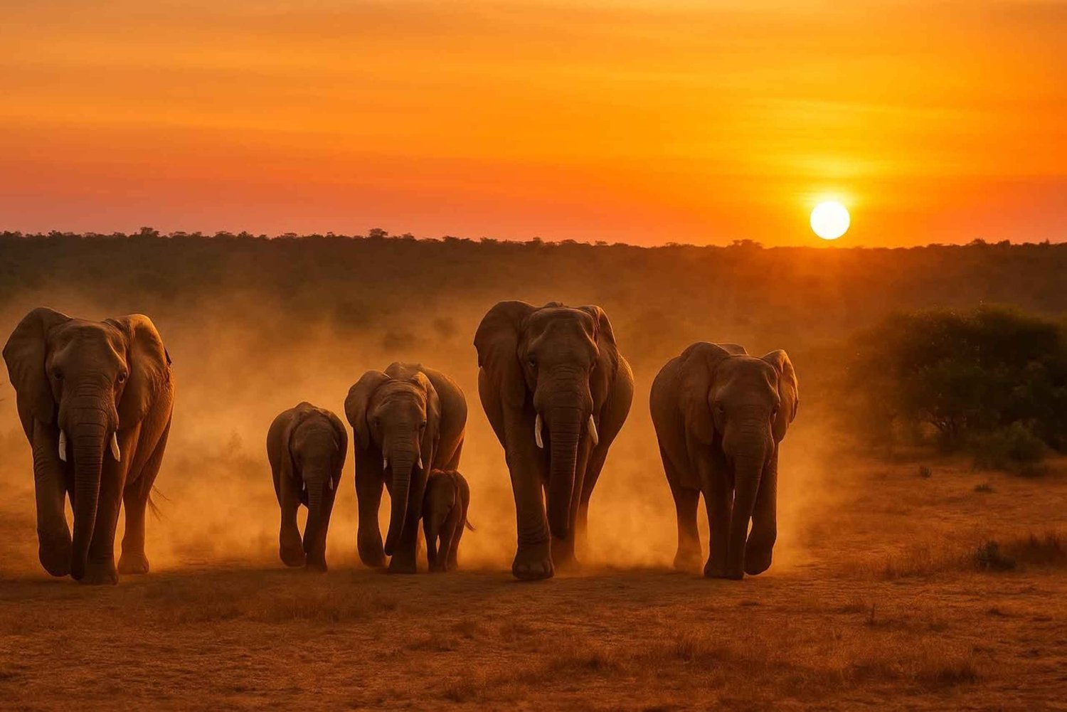Addo Elephant Park (Ganztages-Safari) – mit Braai-Mittagessen vom Grill