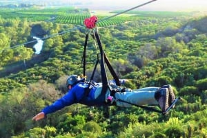 Adrenalin Addo Adventure Park: Addo Addo: Superman Zipline