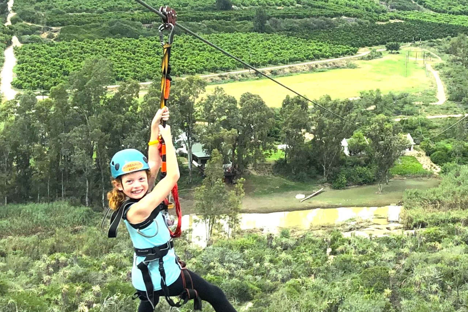 Adrenalin Addo Adventure Park: Zipline und Superman