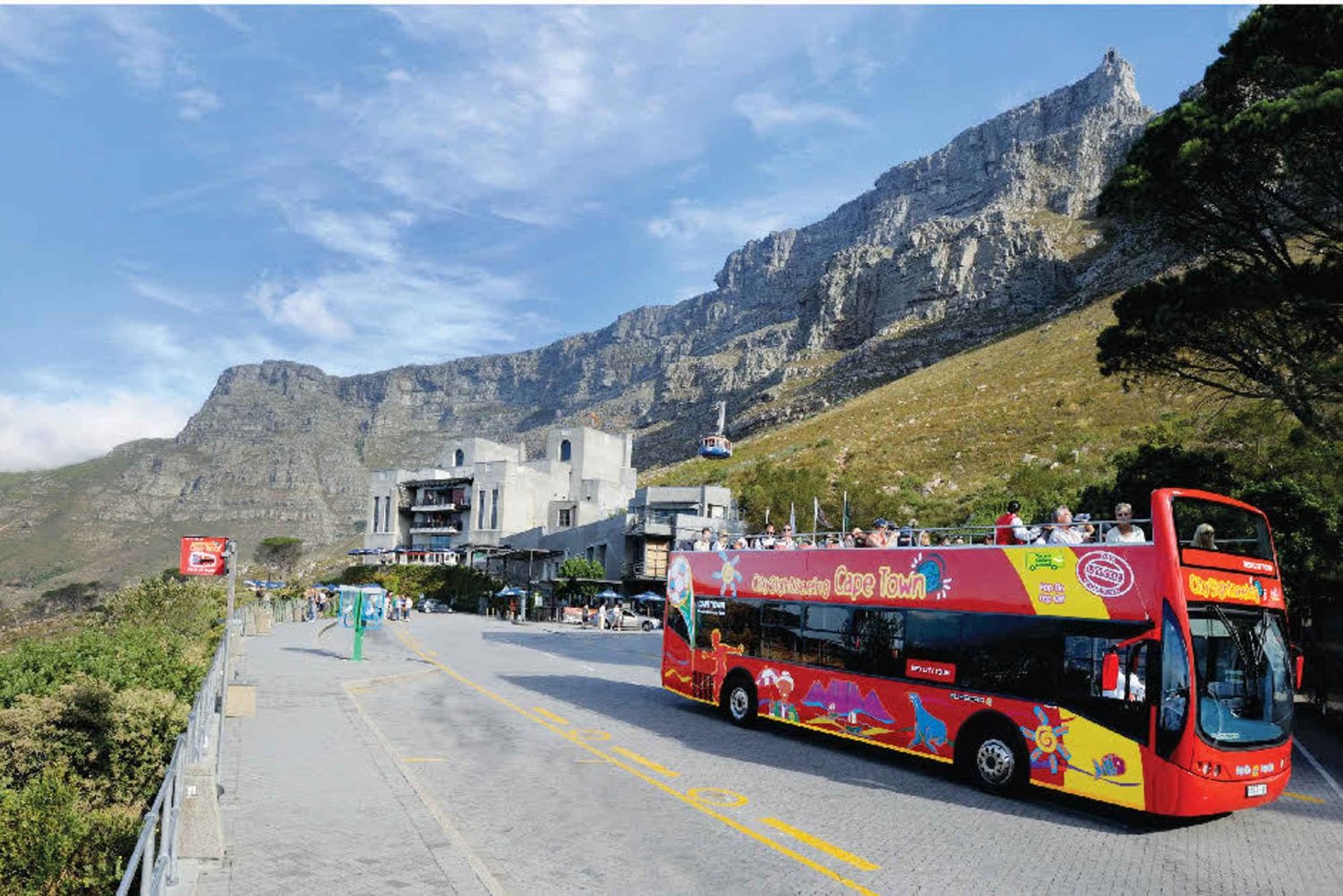 Kaapstad: Hop-on-hop-off-bustour met optionele cruise