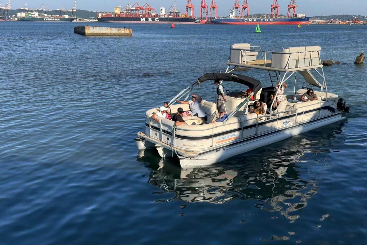 Durban: Pontoniveneen satamaristeily