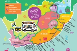Autobus hop-on hop-off między Kapsztadem a Port Elizabeth