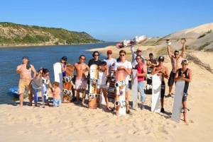 Puerto Elizabeth: Sandboarding con Breve Paseo en Barco