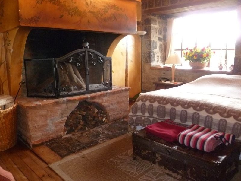 Guestroom in an Andean Hacienda