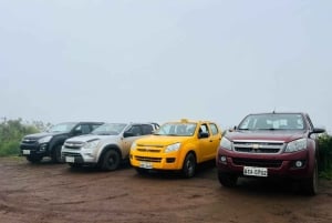 Eventyr på vulkanen Sierra Negra og svovelgruvene