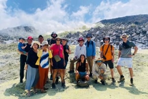 Eventyr på vulkanen Sierra Negra og svovelgruvene