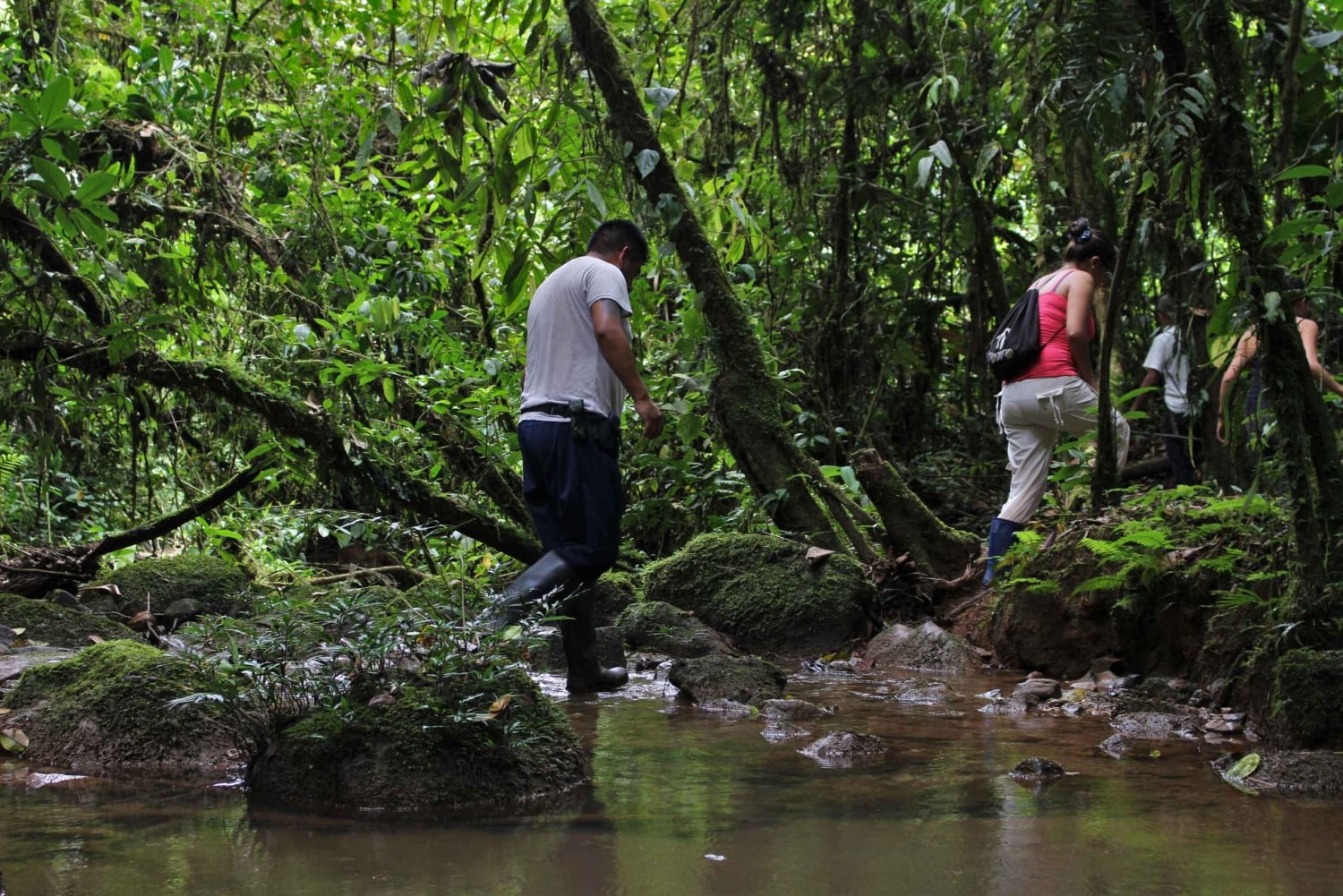 Höhlen-Trekking im Amazonasgebiet Ecuadors mit einheimischem Reiseleiter im Huasquila-Reservat