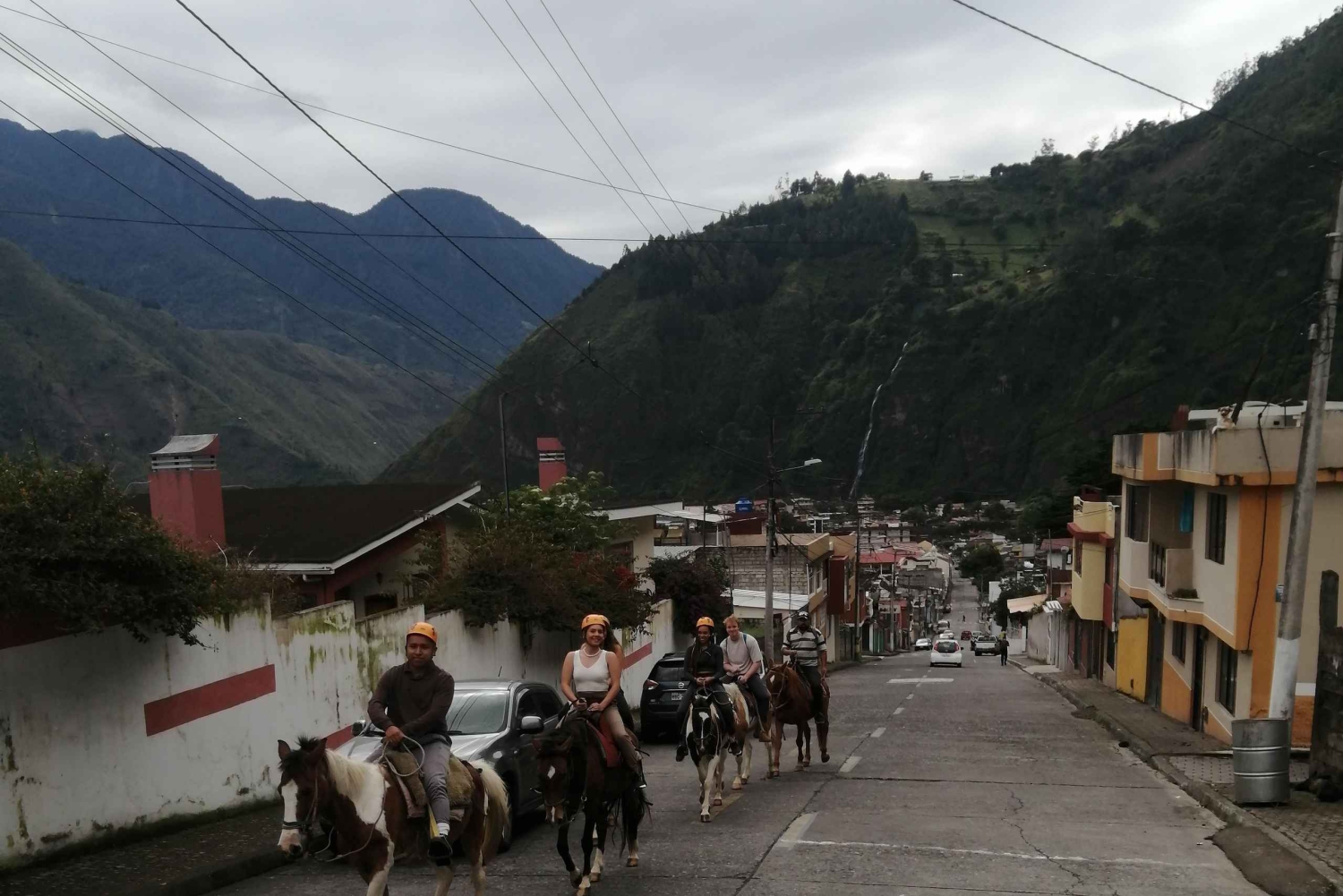 Baños: 2 uur paardrijden met uitzicht op Tungurahua