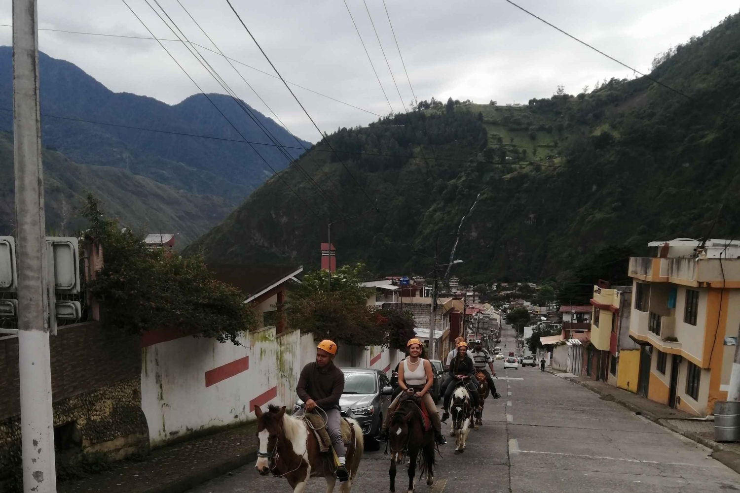 Baños: 2 uur paardrijden met uitzicht op Tungurahua