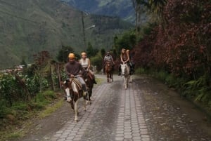 Banos: 3 timers ridetur med udsigt over Tungurahua