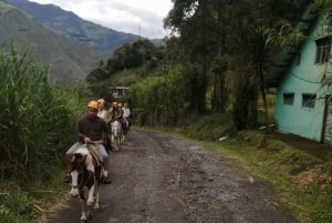 Banos: 3-godzinna jazda konna z widokiem na Tungurahua