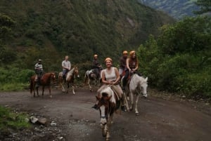 Banos: 3 uur paardrijden met uitzicht op Tungurahua