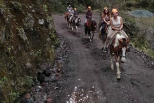Banos: 3-godzinna jazda konna z widokiem na Tungurahua