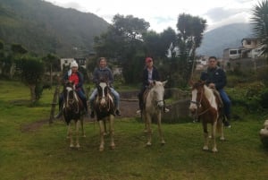 Banos: 3 horas de passeio a cavalo com vista para Tungurahua